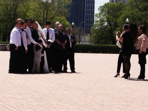 I told you, I wasn’t lying when I said I’m the creepy girl who stalks other people’s weddings. (Personal photo.)